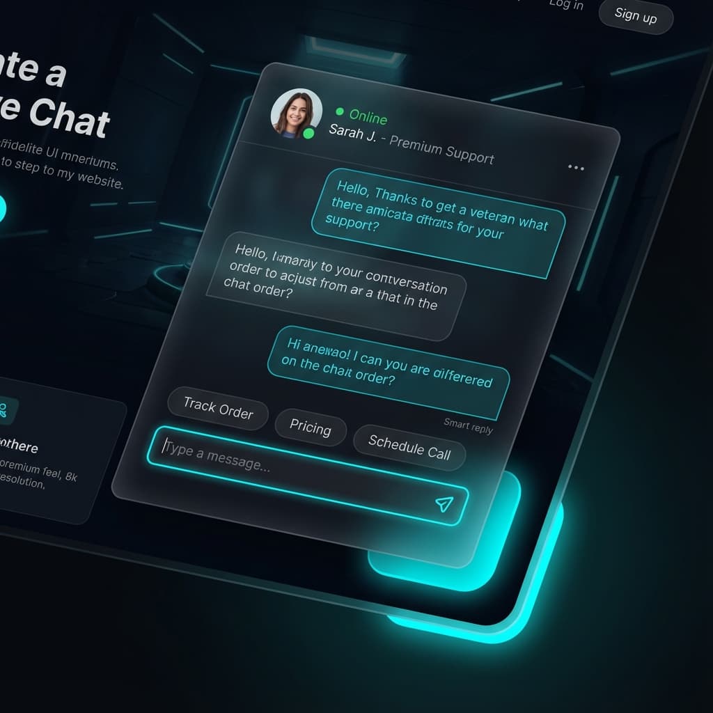 Chat Hero Background